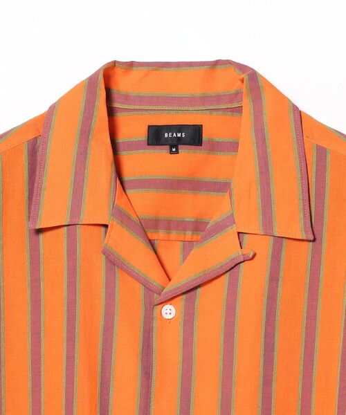 Drake’s BDシャツ BEAMS ストライプ柄 オレンジ 39 Drake's BDシャツ BEAMS ストライプ柄 オレンジ 39 トップス