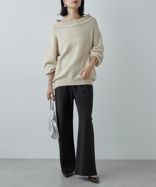 SHENERY（シーナリー）の「レザー巾着ショルダーバッグ（ショルダーバッグ・レディース・シルバー/ブラック・FREE）」の12枚目の写真