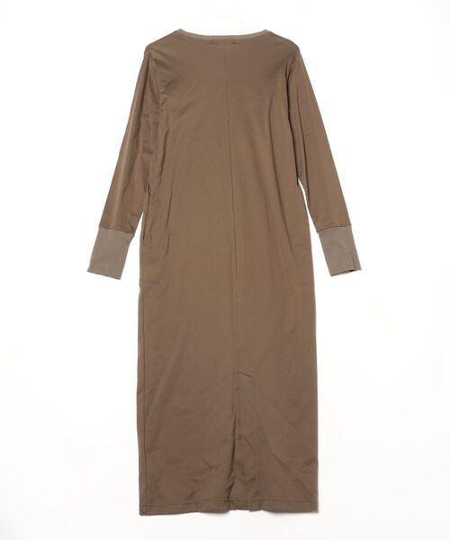 RITA（リタ）の「RITA/リタ LONG SLEEVE T DRESS ロングスリーブTシャツドレス（ワンピース・レディース・オリーブ・FREE）」の2枚目の写真