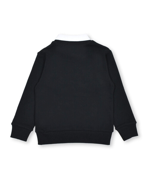 BeBe(ベベ)の「ロゴ刺しゅう襟付きトレーナー(100~150cm)(スウェット・キッズ・ブラック/ベージュ・150cm/120cm/140cm/130cm/100cm/110cm)」の11枚目の写真