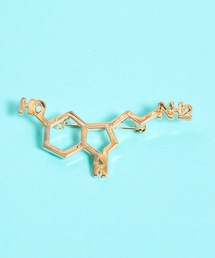 gargle（ガーグル）の「gargle ガーグル:サイエンスシリーズ　セロトニン　ブローチ（ブローチ/コサージュ・メンズ）」