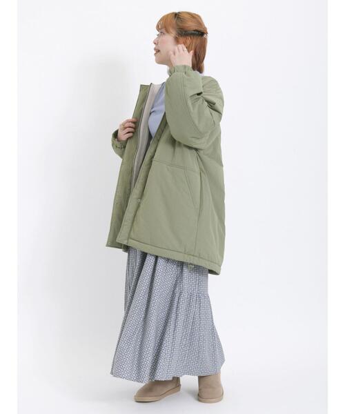 Samansa Mos2（サマンサ モスモス）の「柄アソート前後2WAYギャザースカート（スカート・レディース・ベージュ/ミント/ブラック/ピンク・F）」の7枚目の写真