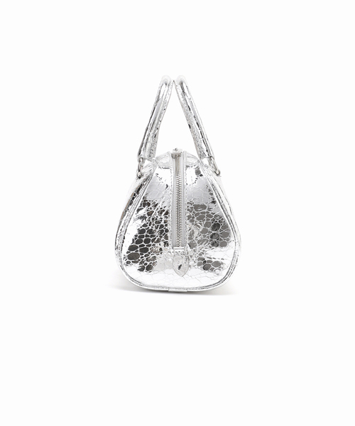 CHRISTIAN VILLA（クリスチャンヴィラ）の「【CHRISTIAN VILLA】ミニボストン（ハンドバッグ・レディース・シルバー・FREE）」の4枚目の写真