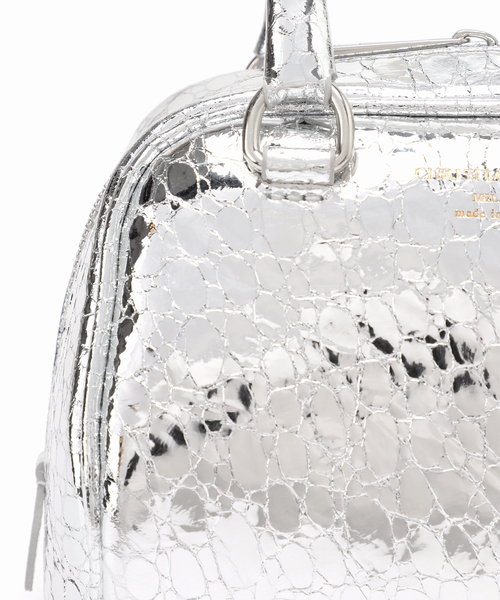 CHRISTIAN VILLA（クリスチャンヴィラ）の「【CHRISTIAN VILLA】ミニボストン（ハンドバッグ・レディース・シルバー・FREE）」の6枚目の写真