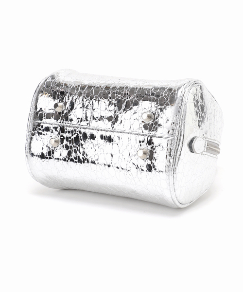 CHRISTIAN VILLA（クリスチャンヴィラ）の「【CHRISTIAN VILLA】ミニボストン（ハンドバッグ・レディース・シルバー・FREE）」の9枚目の写真