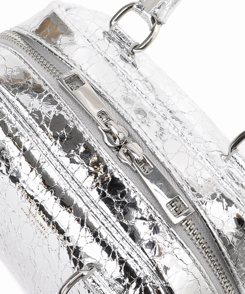 CHRISTIAN VILLA（クリスチャンヴィラ）の「【CHRISTIAN VILLA】ミニボストン（ハンドバッグ・レディース・シルバー・FREE）」の10枚目の写真