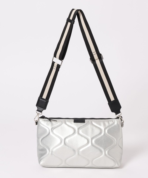 BAYFLOW（ベイフロー）の「キルティングショルダーバッグ（ショルダーバッグ・レディース・シルバー/ブラック/アイボリー・FREE）」の20枚目の写真