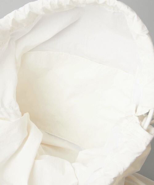 CITEN（シテン）の「＜CITEN＞メッシュコンビ ナップサック（バックパック/リュック・レディース・ブラック/シルバー/ホワイト・FREE）」の15枚目の写真