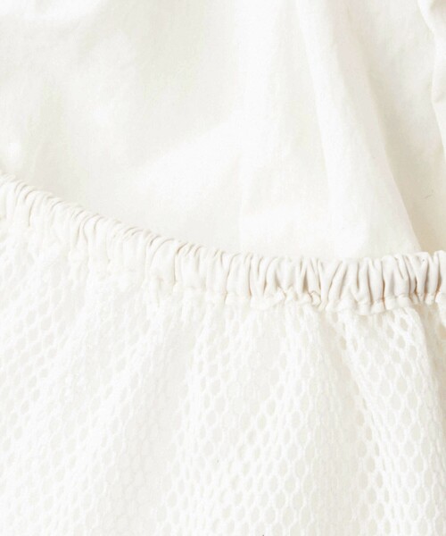 CITEN（シテン）の「＜CITEN＞メッシュコンビ ナップサック（バックパック/リュック・レディース・ブラック/シルバー/ホワイト・FREE）」の17枚目の写真