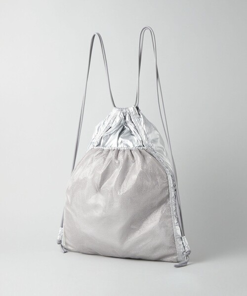 CITEN（シテン）の「＜CITEN＞メッシュコンビ ナップサック（バックパック/リュック・レディース・ブラック/シルバー/ホワイト・FREE）」の20枚目の写真