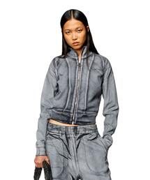 Diesel D-Emy-S ジップアップデニムジャケット jentlouis Diesel メンズ ジャケット D-GLORY デニム ジップ レーサー