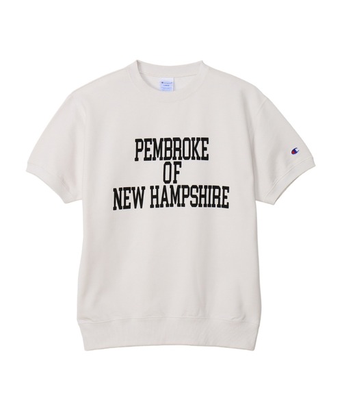 Champion(チャンピオン)の「【Champion/チャンピオン】メンズ ベーシック ショートスリーブクルーネックスウェットシャツ(スウェット・メンズ・ライトグリーン/ネイビー/オフホワイト/グレー・SMALL/MEDIUM/LARGE/X-LARGE)」の11枚目の写真