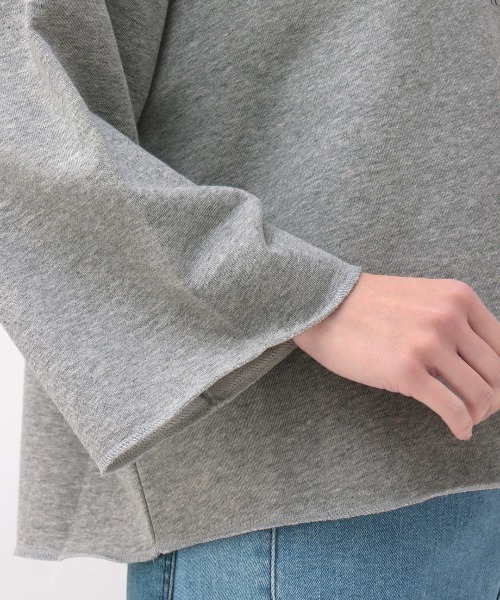 チチカカ(チチカカ)の「ロゴスウェットプルオーバー【大きいサイズ】(Tシャツ/カットソー・レディース・チャコールグレー/ライトグレー/ホワイト・3L)」の16枚目の写真