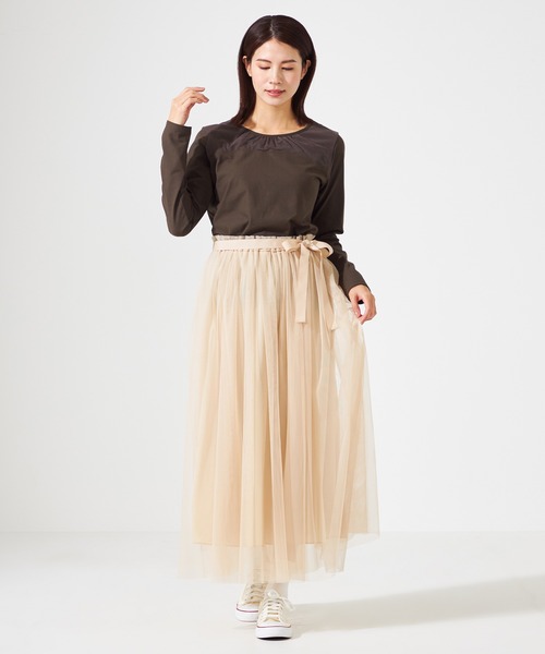 Chacott（チャコット）の「ウエストフリルチュールスカート