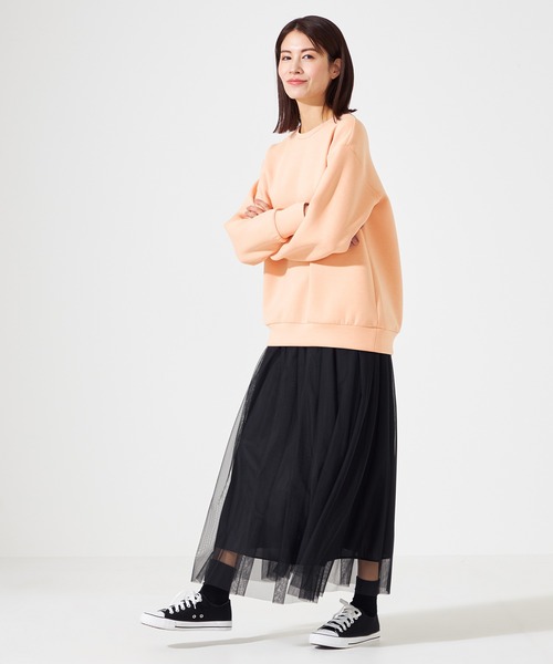 チャコット　ウエストフリルチュールスカート　ブラック　M Chacott（チャコット）の「ウエストフリルチュールスカート（スカート