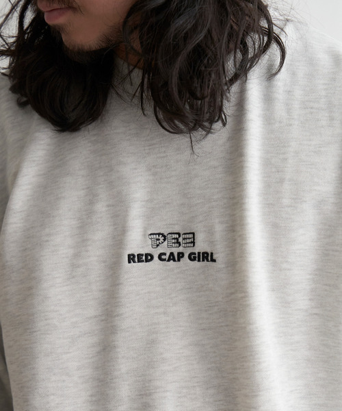 Red Cap Girl(レッドキャプガール)の「PEZ×Red Cap Girl コラボクルーネック(スウェット・メンズ・オフホワイト/ネイビー/ダークグレー/ライトグレー・L/M)」の13枚目の写真
