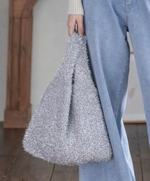 clear | ラメニットトートバッグ≪2024SS新作≫(トートバッグ)