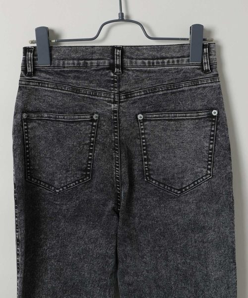 JEANASIS（ジーナシス）の「シャーリングデニムパンツ/106339（デニムパンツ・レディース・ブラック/グレー系その他・MEDIUM/SMALL）」の5枚目の写真