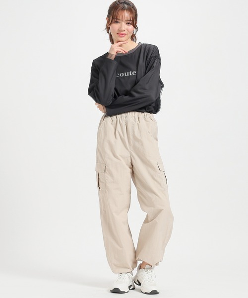 ハチヤーズ　カーゴパンツ　M〜L 完売商品 カーゴパンツ ユニセックス 1702－5 シルバー （S～3L