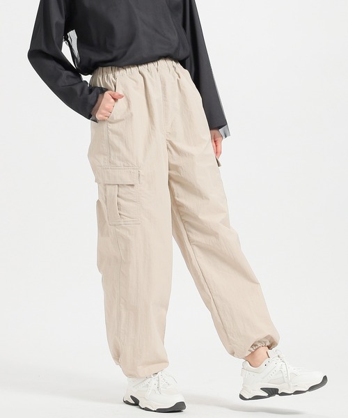 Honeys（ハニーズ）の「カーゴパンツ（カーゴパンツ・レディース・ホワイト/ピンク/ベージュ/ブラック/カーキ/チャコールグレー/サックスブルー/ミント・SS/S/M/L/LL）」の14枚目の写真