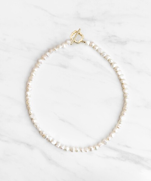 トッカ★OPEN CLOVER PEARL NECKLACE 2WAYネックレス トッカ☆OPEN CLOVER PEARL NECKLACE 2WAYネックレス