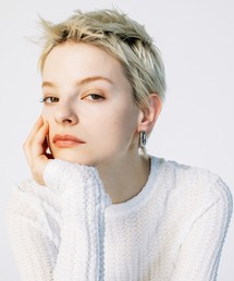 WCJ | ニュアンスフープイヤリング(イヤリング)