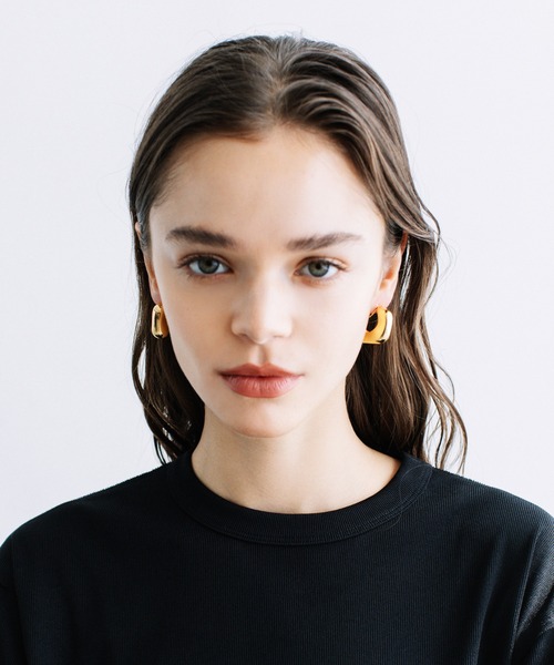 WCJ（ダブルシージェイ）の「ニュアンスフープイヤリング（イヤリング・レディース・ゴールド/シルバー・FREE）」の7枚目の写真