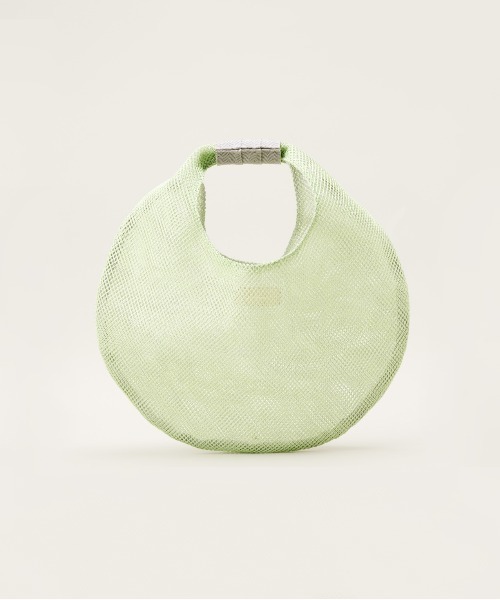 LE VERNIS（ル・ベルニ）の「LE VERNIS(ル・ベルニ)Mesh round bag S（ハンドバッグ・レディース・レッド/ライム/ベージュ/ブラック・FREE）」の18枚目の写真