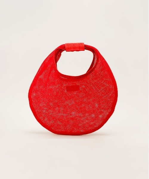 LE VERNIS（ル・ベルニ）の「LE VERNIS(ル・ベルニ)Mesh round bag S（ハンドバッグ・レディース・レッド/ライム/ベージュ/ブラック・FREE）」の21枚目の写真