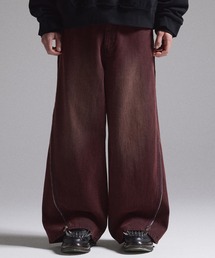 GRANCY（グランシー）の「【GRANCY】ZipDesign Buggy DenimPants / ジップデザイン バギーデニム パンツ（デニムパンツ）」