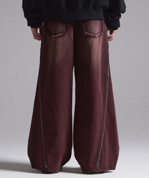 GRANCYまとめ売り！！！ GRANCY】ZipDesign Buggy DenimPants / ジップデザイン バギーデニム