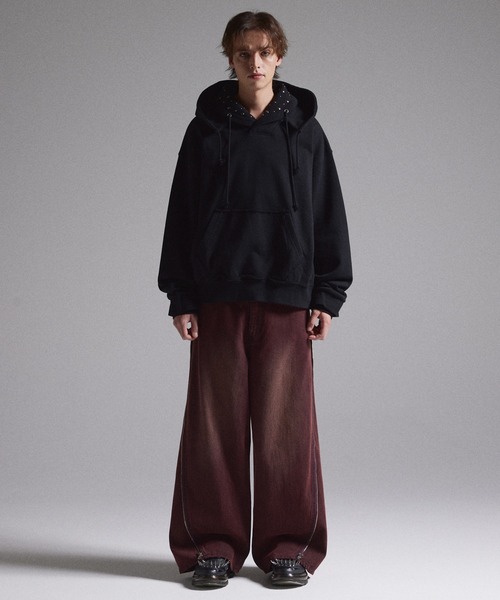 GRANCY】ZipDesign Buggy DenimPants / ジップデザイン バギーデニム