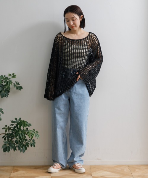 AMERICAN RAG CIE(アメリカンラグシー)の「【ARC】スパンコールメッシュPO(その他トップス・レディース・ブルー/オフホワイト/ブラック・FREE)」の16枚目の写真