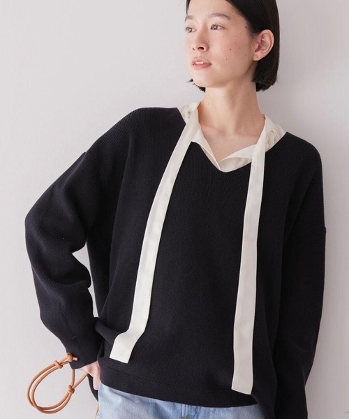 Heartrich Vネックプルオーバー Heartrich Vネックプルオーバー