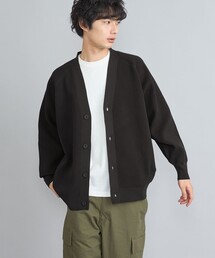 coen | 【アンチピリングニット】スポンディッシュクレイジーVネックカーディガン(カーディガン/ボレロ)