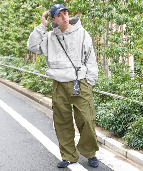 RAGEBLUE（レイジブルー）の「Nylon & cotton/wide military cargo