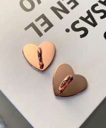 non-hedge（ノンヘッジ）の「ハートモチーフ携帯ストラップリング（スマホグッズ）」