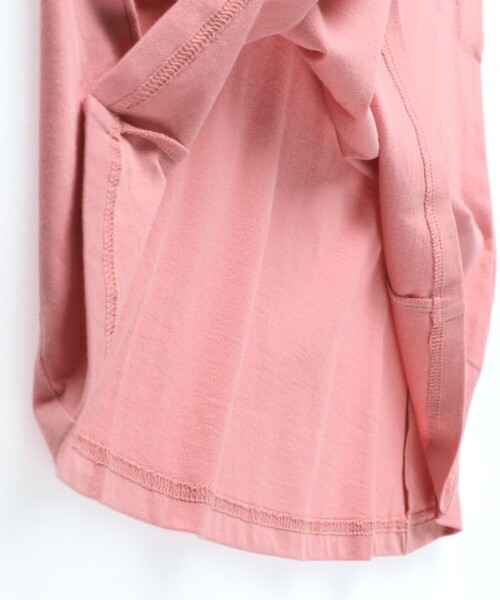 DRC branshes(ディーアールシーブランシェス)の「【WEB限定/DRC/お肌に嬉しい綿100%】サイド切替フレア半袖ワンピース(ワンピース・キッズ・フューシャピンク/チャコールグレー/ブルーグレー/ブラック/ラベンダー・120/140/100/150/90/110/130)」の10枚目の写真