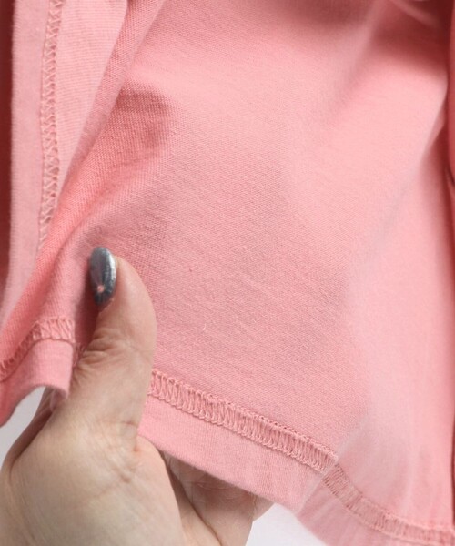 DRC branshes(ディーアールシーブランシェス)の「【WEB限定/DRC/お肌に嬉しい綿100%】サイド切替フレア半袖ワンピース(ワンピース・キッズ・フューシャピンク/チャコールグレー/ブルーグレー/ブラック/ラベンダー・120/140/100/150/90/110/130)」の11枚目の写真