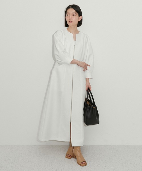 【完売品】ADAM ET ROPE' カットジャガードワンピース カットジャガードワンピース | アダムエロペ(ADAM ET ROPE