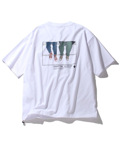 CONVERSE(コンバース)の「【CONVERSE/コンバース】プレーティング天竺 イラストタッチプリント 半袖Tシャツ/UVカット 接触冷感(Tシャツ/カットソー・メンズ・ブラック/ブルー/ホワイト/ブルー系その他/グレー/ホワイト系その他・LL/M/L)」の12枚目の写真