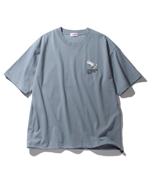 CONVERSE(コンバース)の「【CONVERSE/コンバース】プレーティング天竺 イラストタッチプリント 半袖Tシャツ/UVカット 接触冷感(Tシャツ/カットソー・メンズ・ブラック/ブルー/ホワイト/ブルー系その他/グレー/ホワイト系その他・LL/M/L)」の9枚目の写真