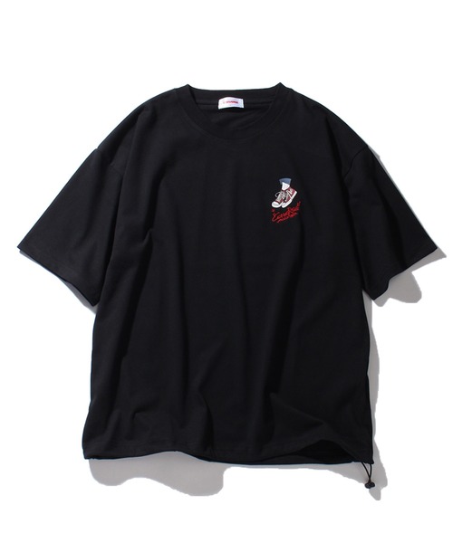 CONVERSE(コンバース)の「【CONVERSE/コンバース】プレーティング天竺 イラストタッチプリント 半袖Tシャツ/UVカット 接触冷感(Tシャツ/カットソー・メンズ・ブラック/ブルー/ホワイト/ブルー系その他/グレー/ホワイト系その他・LL/M/L)」の15枚目の写真