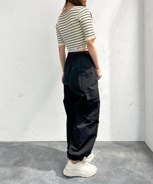 apres jour mignon(アプレジュールミニョン)の「カーゴパンツ(カーゴパンツ・レディース・ブルー・X-LARGE)」の12枚目の写真