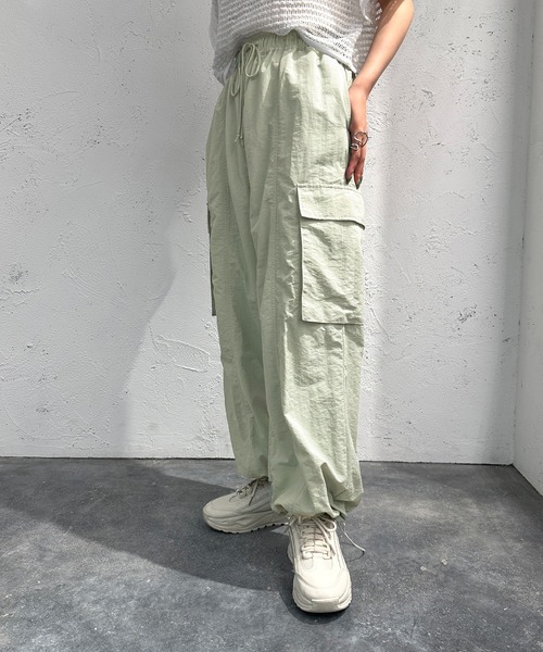 apres jour mignon(アプレジュールミニョン)の「カーゴパンツ(カーゴパンツ・レディース・ブルー・X-LARGE)」の14枚目の写真