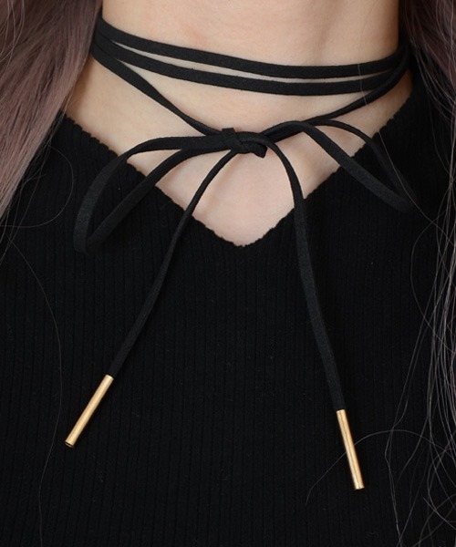 Mayree（メイリー）の「【float】ベルベット ブラック クラシック チョーカー【19パターン展開】（チョーカー・レディース・その他1/その他4/その他7/その他9/その他12/その他6/その他14/その他15/その他16/その他17/その他18/その他11/その他2/その他3/その他5/その他8/その他10/その他13/その他19・FREE）」の2枚目の写真