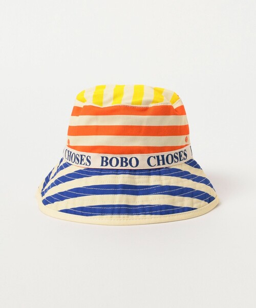 こども ビームス（コドモビームス）の「BOBO CHOSES / マルチストライプ リバーシブル ハット 24（52～54cm）（ハット・キッズ・その他・HEAD52/HEAD54）」の2枚目の写真