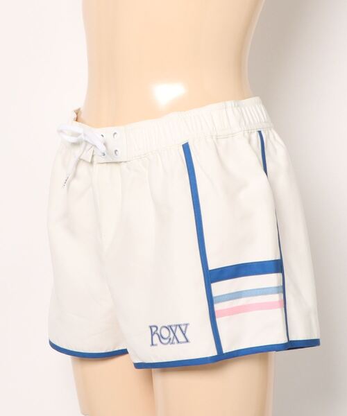 ROXY(ロキシー)の「RETRO 90'S SHORTS/ロキシーウエストゴムボトムス(水着)(水着・レディース・ホワイト/ベージュ・SMALL/MEDIUM/LARGE)」の16枚目の写真