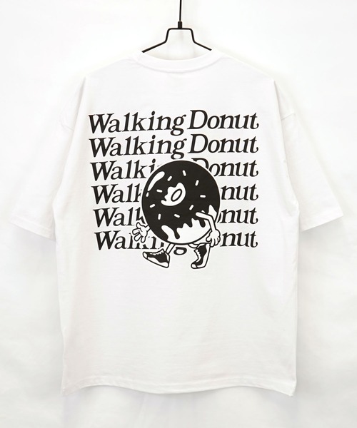 Burner(バーナー)の「【GROOVY STORE】WALKING DONUT オーバーサイズ ヘビーウエイト半袖Tシャツ(Tシャツ/カットソー・メンズ・ブラック/ホワイト系その他2/グレー/杢グレー/ミント/ホワイト/ライトブラック/ピンク・L/LL/M)」の17枚目の写真