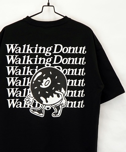 Burner(バーナー)の「【GROOVY STORE】WALKING DONUT オーバーサイズ ヘビーウエイト半袖Tシャツ(Tシャツ/カットソー・メンズ・ブラック/ホワイト系その他2/グレー/杢グレー/ミント/ホワイト/ライトブラック/ピンク・L/LL/M)」の19枚目の写真